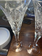 Complete Waterford Crystal Millennium Collection Ten Toasting Flutes 5 Boxes