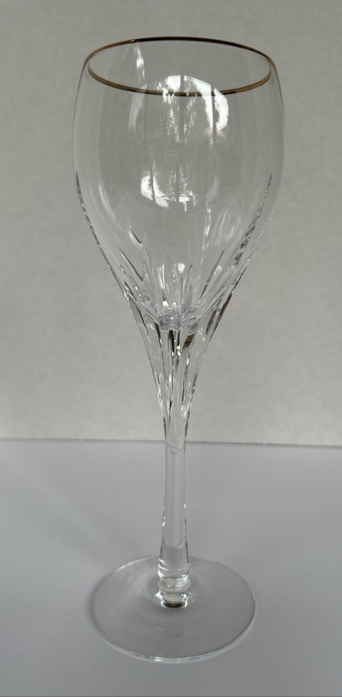 Lenox Monument Pattern 8-3/4” Tall Crystal Wine Glass Dating 1995-1998