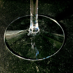LENOX GRANDEUR WINE GLASSES, 7 7/8″, 6 oz, Cut Lead Crystal, 22K Trim, USA, 2PCS