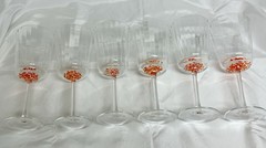 Rare Chin-Chin Stemware by ANTHROPOLOGIE WINE STEMWARE Set of 6 Beautiful