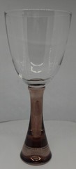 Mid Century Modern Livogno Style Wine Goblet 9 In