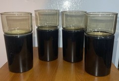 Henry & Miller MCM Industries Kraftware Insulated Smoked Glasses Black