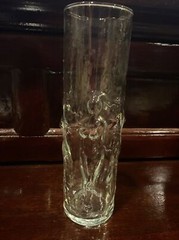 Libbey La Femme Vintage Nude Woman in Dance Art Drinking Cocktail Collins Glass