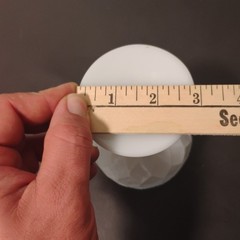 Vtg Diamond/Basketweave Design Milk Glass Textured Pedestal Goblet Scalloped Rim