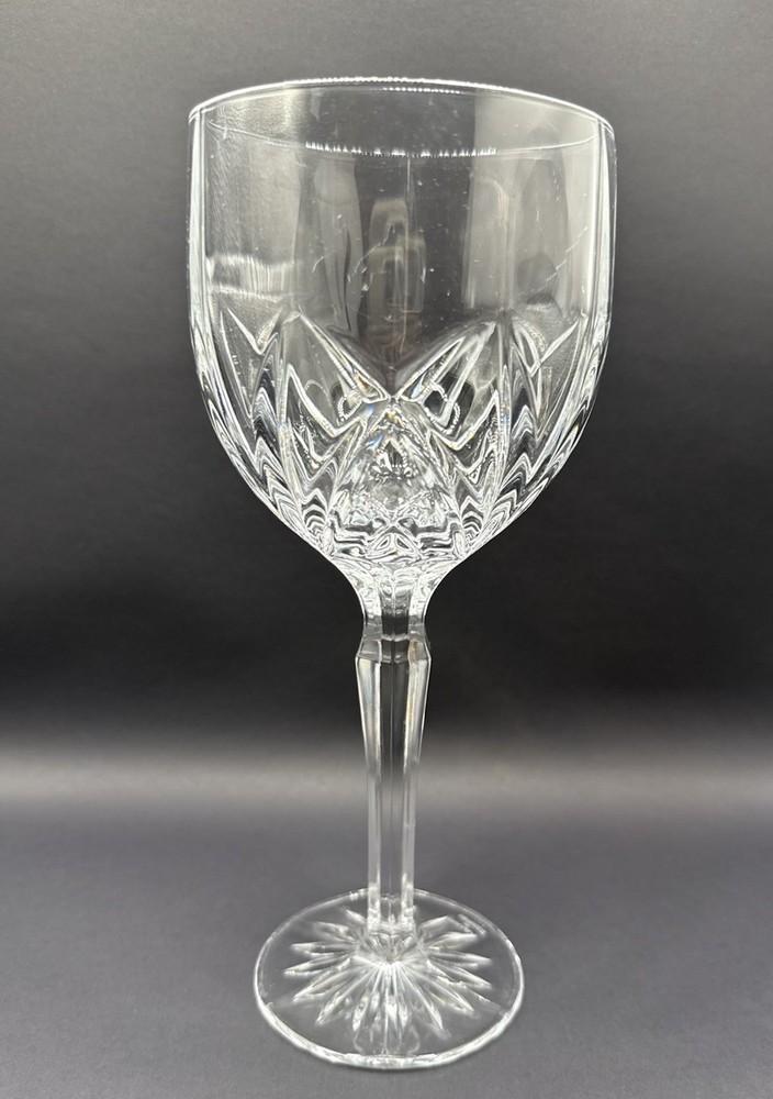 Marquis by Waterford Crystal Wine Glass Long Stem Cut Crystal Goblet Vintage