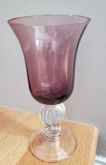 LENOX Stemware Colore Amethyst Purple Water Goblet EUC (12 available)