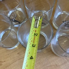 Whitetail Deer Double Old Fashioned Glasses Set of 6 Michael SIEVE Barware 🔥