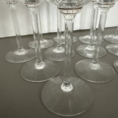 McKinley by Lenox – Set of 12 Water Goblet 8-3/8” x 3” EUC – Gold Rim – Dozen