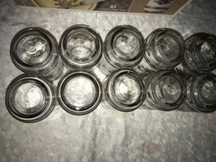 PFALTZGRAFF Libbey VILLAGE Pattern GLASSWARE Set of 10 Cooler GLASS 16oz TUMBLER