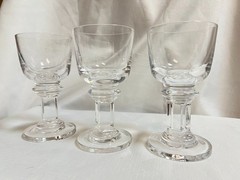 Dansk Carla Crystal Wine Glass 6″ height (Set of 3)