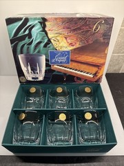 Vintage Cristal D’Arques Bergerac Tumbler / Rocks Glass Set Of 6 10.75 Oz ~ NEW