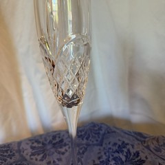 Waterford Colleen Tall Champagne Flute — Crystal • Made in Ireland • New No Box