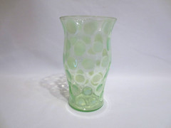 FENTON COIN DOT OPTIC LIME GREEN TUMBLER
