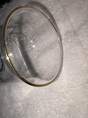 Arby’s Libbey Tumbler Glasses Etched Gold Rim Winter Snow Scene Vintage Set of 2