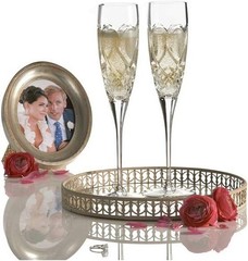 Waterford Love True Love Toasting Flute Pair
