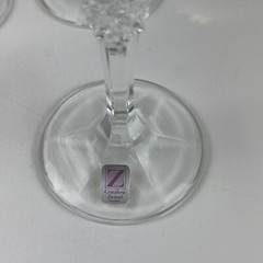 Cristallerie Zwiesel Wine Goblet Grapes On Stem Etched Design Germany Set Of 4