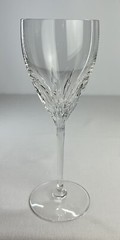 (2) Lenox FIRELIGHT Clear Crystal Wine Glasses 7 7/8” Tall EXC COND