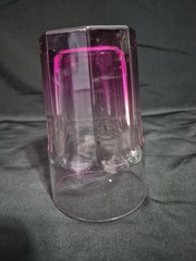 LIBBEY DURATUFF GIBRALTAR 8 PANELED GLASS TUMBLER SET OF 3