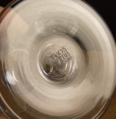 8 Thomas Webb Crystal Hatton Garden Wine Glasses 5″ Tall England