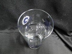 Blue Danube, Blue Onion: Glass Tumbler (s), 6 1/4″ Tall, 14 oz Capacity