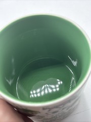 Starbucks Been There Series Charlotte Mug 14oz Green Inside Landmark Coffee Cup