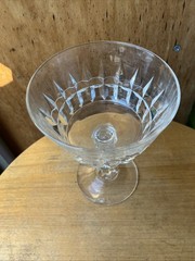 Cristal D’Arques-Durand CHANTELLE Crystal Champagne/Tall Sherbet 5.5” tall