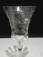 1- CAMBRIDGE «CROESUS» STEM #3500 – 8 1/4″ – 9 OZ WATER GLASS GOBLET