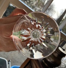 Cavan Crystal 7″ Wine Glass (3) Made in Ireland CAV3