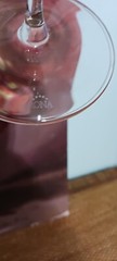 Rona Wine Glasses Signed Crystal 2 elegant long stem slovakia handmade