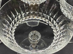 Set of 4 ~ Lenox “GALA” Crystal ~ Champagne Glasses~ 5 1/4″ Tall