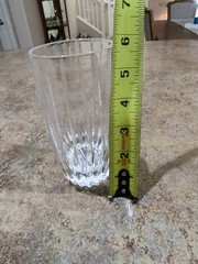 Mikasa Park Lane Highball Glass Crystal Water Tumbler 5-5/8″ Vintage – Excellent