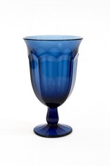 Noritake Provincial Colonial Dark Blue Iced Tea Goblet – Vintage Glassware