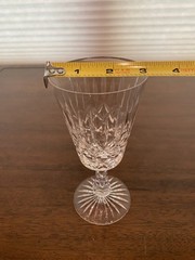 SET (11) VTG BEAUTIFUL Stuart Crystal GLENDEVON Wine Glasses 6.5″H SIGNED