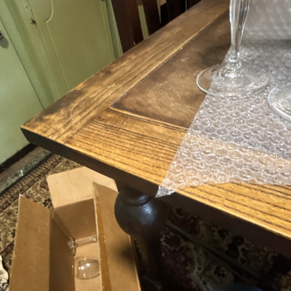 Clear Cut Glass Wine Goblets Stemware, Set of 4, Unisex Adults