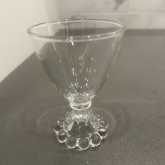 Set of 5 Anchor Hocking Berwick Boopie 4 oz Cordial, Juice, Wine, Glasses 4.5”