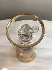Champagne Flutes Crystal Glasses SC Line Made in Italy Set of 2