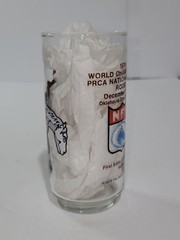 VTG 1979 NFR Oklahoma City World Championship Rodeo Bareback Riding Glass