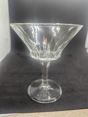 Vtg Italian Fidenza Vetraria Sorrento Martini Champagne Sherbet Coupes Set Of 8