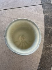 Handmade Pottery Goblet Chalice Cup With Scalloped Edge