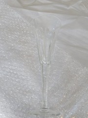 Waterford Crystal Millennium Collection 12 Toasting Flutes w/ Champagne Coaster