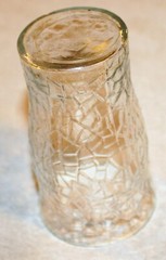 L.E. Smith Glass: TRIO OF 3 – BY CRACKY CLEAR TUMBLERS 5,9,12 OUNCES 1920’S