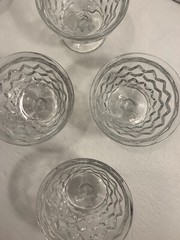 Fostoria Crystal Glass American Sundae Parfait Cups Set Of 4 American Clear Mint
