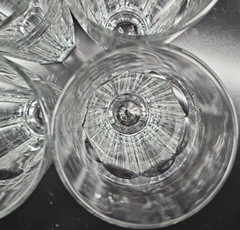 (4) Libbey Gibraltar Clear Iced Tea Glasses Set 22 Oz Tall Drinking Tumblers Lot