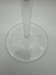 Rogaska Memoir Gold Crystal Water Wine Goblet Glass 8.25”