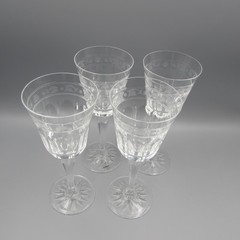 Wedgwood Crystal MONARCH Wine Glasses – Set of Four