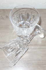 Atlantis Crystal LISBON Water Goblet(s) EXCELLENT Height 6 3/4″ Set 2