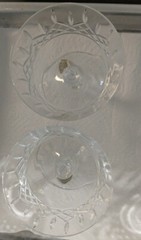 12 Mont Royale Crystal Stemware 4 Each: Water, Wine & Dessert Glasses
