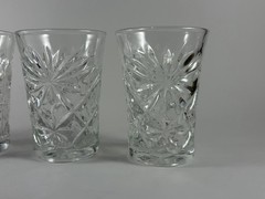 ANCHOR HOCKING EARLY AMERICAN (EAPC) FLAT JUICE GLASSES (Set Of 4)