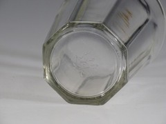Vintage Dominion Glass EAPG Crystal Colonial Water Tumbler Maple Leaf Logo c1900
