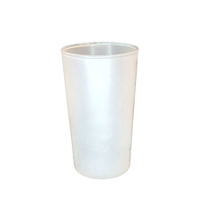 Vintage Hazel Atlas Style Golf Theme Frosted Glass Tumblers Set 2 Red Black ’50s